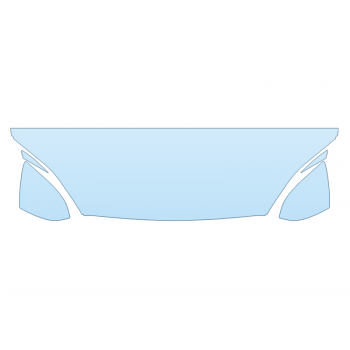 2026 TESLA MODEL S PLAID HOOD FENDERS MIRRORS 18 INCH (WRAPPED EDGES)