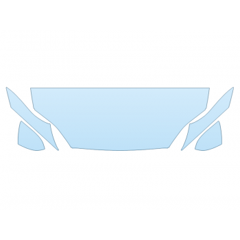 2026 TESLA MODEL S PLAID HOOD FENDERS MIRRORS 24 INCH (WRAPPED EDGES)