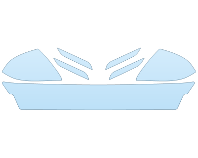 2026 TESLA MODEL S PLAID REAR BUMPER MIRRORS DOOR CUPS