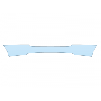 2026 TESLA MODEL X BASE REAR BUMPER