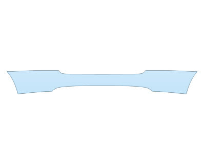 2026 TESLA MODEL X BASE REAR BUMPER