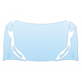 2026 TESLA MODEL X BASE HOOD FENDERS MIRRORS FULL (WRAPPED EDGES)