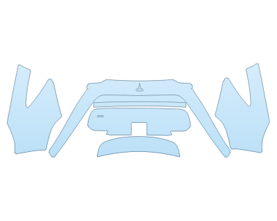2026 TESLA MODEL X BASE TRUNK REAR FENDERS