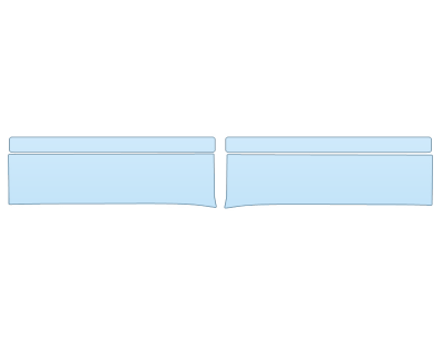 2026 TESLA MODEL X BASE DOOR SILL