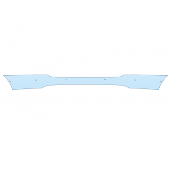 2026 TESLA MODEL X PLAID REAR BUMPER W SENSORS