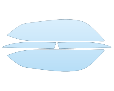 2026 TESLA MODEL X PLAID HEADLIGHTS FOGLIGHTS