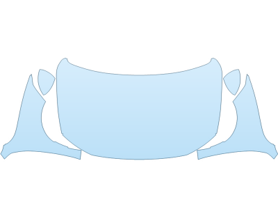 2026 VOLKSWAGEN JETTA GLI HOOD FENDERS MIRRORS FULL (WRAPPED EDGES)