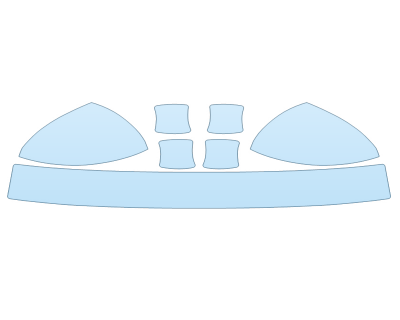 2026 VOLKSWAGEN JETTA HIGHLINE REAR BUMPER MIRRORS DOOR CUPS