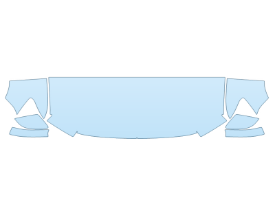 2026 VOLKSWAGEN TAOS S HOOD FENDERS MIRRORS 24 INCH (WRAPPED EDGES)