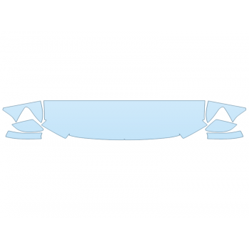 2026 VOLKSWAGEN TAOS SE HOOD FENDERS MIRRORS 18 INCH (WRAPPED EDGES)