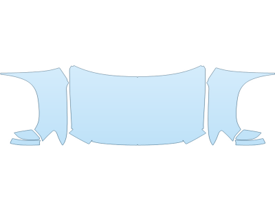 2026 VOLKSWAGEN TAOS SEL HOOD FENDERS MIRRORS FULL (WRAPPED EDGES)