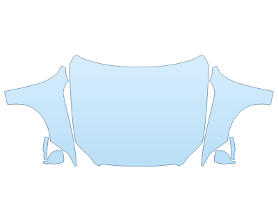 2026 VOLVO XC60 PHEV BLACK EDITION ULTRA HOOD FENDERS MIRRORS FULL (WRAPPED EDGES)