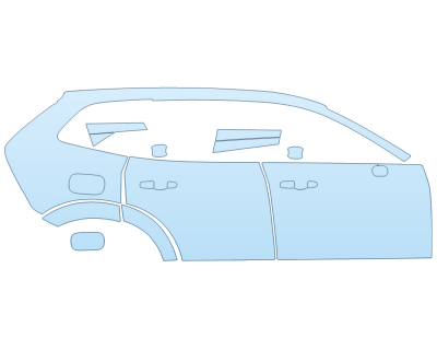 2026 VOLVO XC60 PHEV POLESTAR ENGINEERED FULL PASSENGER SIDE W/FLARES
