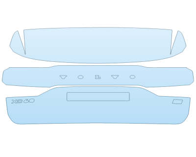 2026 VOLVO XC60 PHEV POLESTAR ENGINEERED FULL REAR HATCH W/BADGES