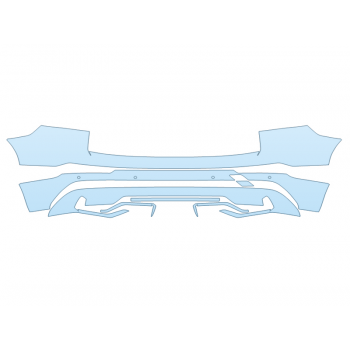 2026 VOLVO XC60 PHEV ULTRA REAR BUMPER W SENSORS