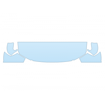 2026 FORD MAVERICK TREMOR HOOD FENDERS MIRRORS 18 INCH STRAIGHT (WRAPPED EDGES)