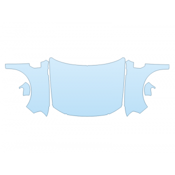 2026 FORD MAVERICK XL HOOD FENDERS MIRRORS FULL (WRAPPED EDGES)