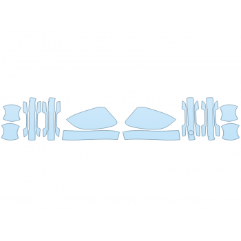 2024 TOYOTA TACOMA SR MIRRORS DOOR CUPS