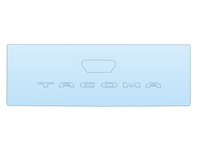 2024 TOYOTA TACOMA SR5 TAILGATE KIT W/EMBLEM 2024 TOYOTA TACOMA SR5 TAILGATE KIT W/EMBLEM