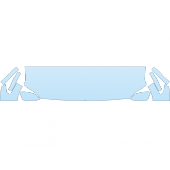 2024 TOYOTA TACOMA TRAILHUNTER HOOD FENDERS MIRRORS 24 INCH (WRAPPED EDGES)