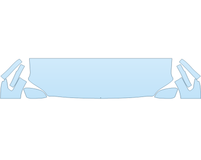 2024 TOYOTA TACOMA TRAILHUNTER HOOD FENDERS MIRRORS 24 INCH (WRAPPED EDGES)