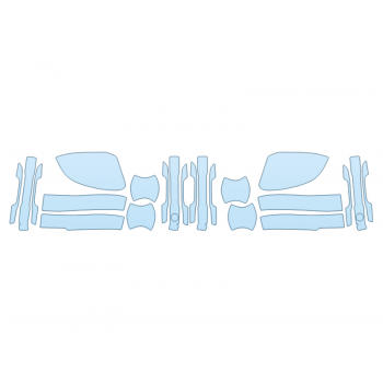 2024 TOYOTA TACOMA TRAILHUNTER MIRRORS DOOR CUPS