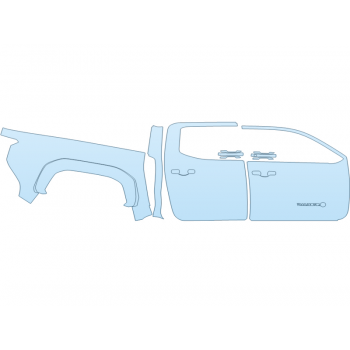 2024 TOYOTA TACOMA TRAILHUNTER PASSENGER SIDE 5 FOOT BED