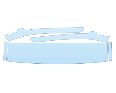2024 TOYOTA TACOMA TRAILHUNTER ROOF PILLARS