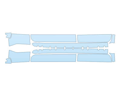 2024 TOYOTA TACOMA TRD OFF-ROAD ROCKERS