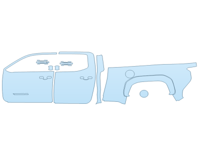 2024 TOYOTA TACOMA TRD PRE-RUNNER DRIVER SIDE