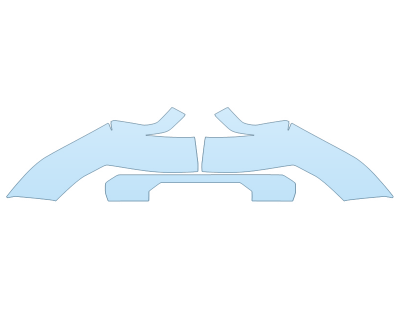 2024 TOYOTA TACOMA TRD PRO REAR BUMPER