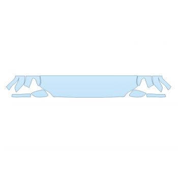 2024 TOYOTA TACOMA TRD PRO HOOD FENDERS MIRRORS 18 INCH (WRAPPED EDGES)