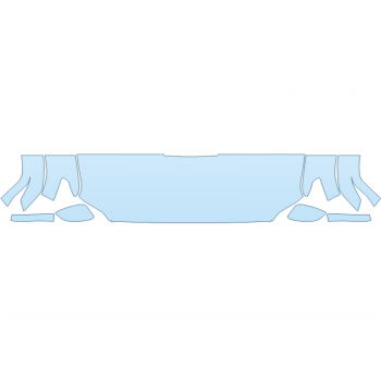 2024 TOYOTA TACOMA TRD PRO HOOD FENDERS MIRRORS 24 INCH (WRAPPED EDGES)