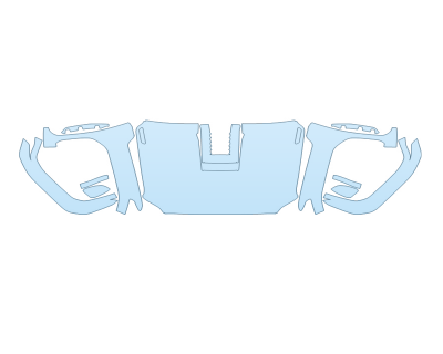 2024 TOYOTA TACOMA TRD PRO HOOD FENDERS MIRRORS FULL (WRAPPED EDGES)