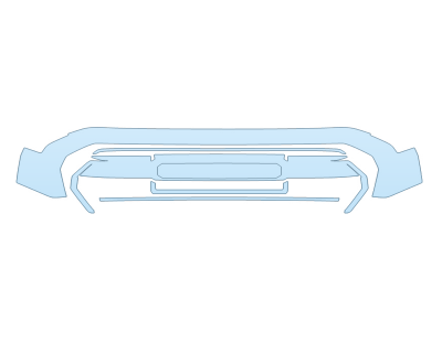 2024 TOYOTA TACOMA TRD PRO GRILL