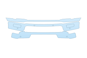 2027 FORD F-150 KING RANCH BUMPER W SENSORS