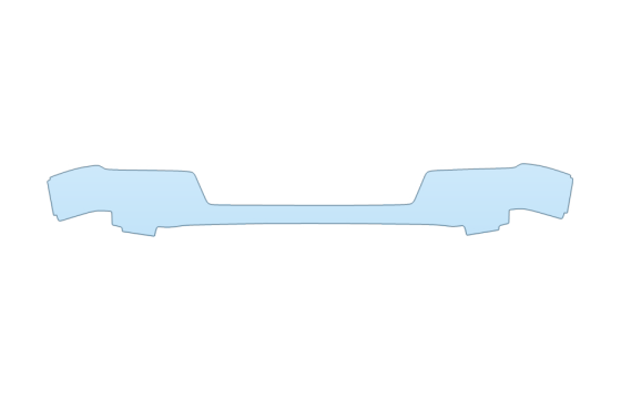 2027 FORD F-150 KING RANCH REAR BUMPER 12 INCH 2027 FORD F-150 KING RANCH REAR BUMPER 12 INCH