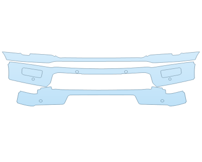 2024 FORD F-150 LARIAT BUMPER W SENSORS