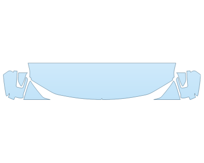 2024 FORD F-150 LARIAT HOOD FENDERS MIRRORS 18 INCH (WRAPPED EDGES)