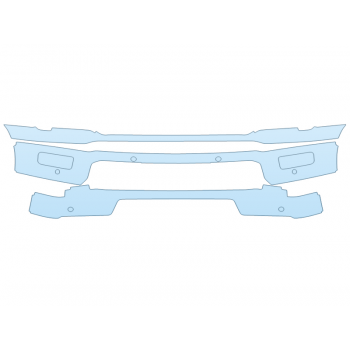 2024 FORD F-150 PLATINUM BUMPER W SENSORS