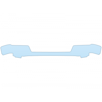2024 FORD F-150 PLATINUM REAR BUMPER 12 INCH