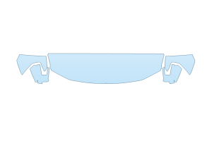 2027 FORD F-150 PLATINUM HOOD FENDERS MIRRORS 24 INCH (WRAPPED EDGES)