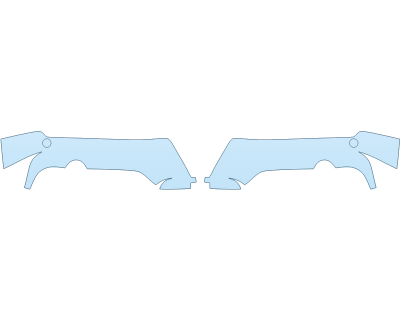 2024 FORD F-150 RAPTOR REAR BUMPER W SENSORS