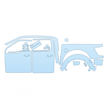 2024 FORD F-150 RAPTOR DRIVER SIDE