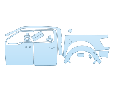 2024 FORD F-150 RAPTOR DRIVER SIDE