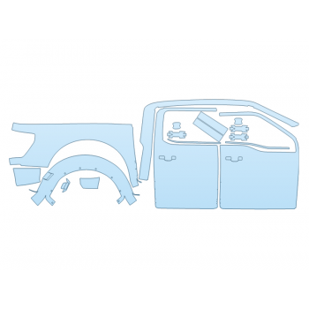 2024 FORD F-150 RAPTOR PASSENGER SIDE