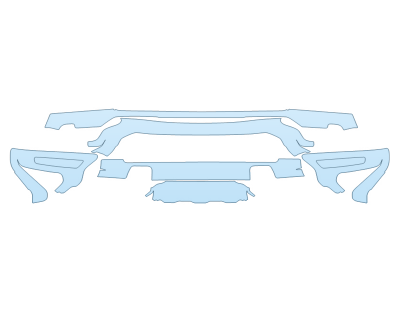 2024 FORD F-150 RAPTOR R BUMPER 2024 FORD F-150 RAPTOR R BUMPER