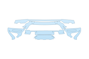 2027 FORD F-150 RAPTOR R BUMPER W SENSORS