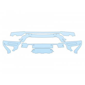 2024 FORD F-150 RAPTOR R BUMPER W SENSORS