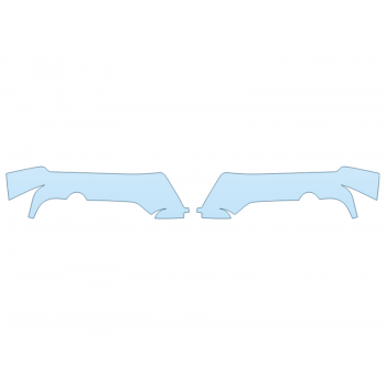 2024 FORD F-150 RAPTOR R REAR BUMPER